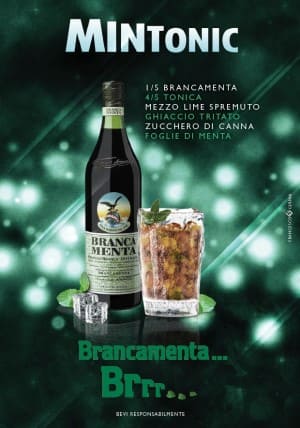 Mintonic il nuovo cocktail a base di BrancaMENTA