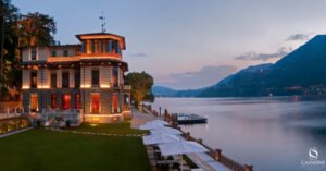 La kermesse gastronomica "Simposio del Gusto" nella stupenda cornice del lago di Como