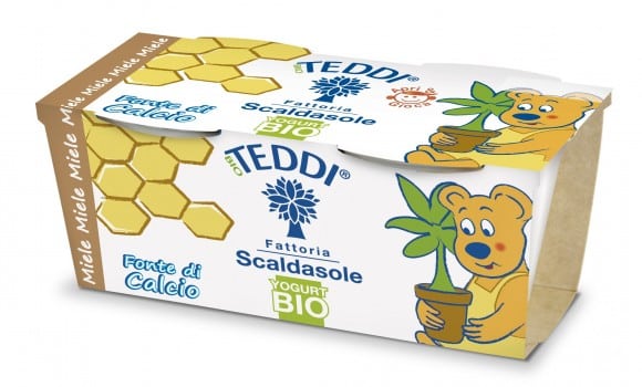 Teddy, lo Yogurt biologico intero al miele, è una buona fonte di calcio utile per la crescita del bambino - Sapori News 