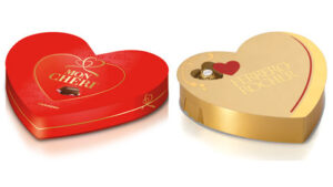 A San Valentino regala Mon Cherì e Ferrero Rocher, ma nella speciale confezione a forma di cuore!
