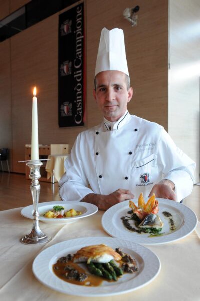 Casinò: dai tavoli verdi alla tavola imbandita  Il risotto d’autore dello chef Staltari - Sapori News 