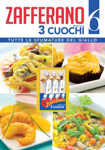 "Tutte le sfumature del giallo" è il nuovo ricettario di Zafferano 3 Cuochi