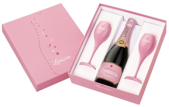 Lanson Brut Rosé per San Valentino - Sapori News 