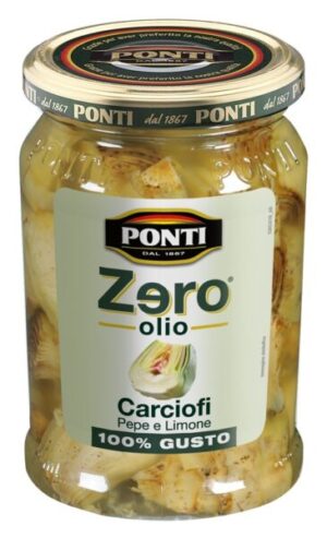 Zero olio® Ponti: conserve di verdura senza grassi