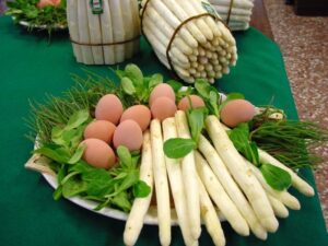L'asparago bianco di Bassano Dop fa  scuola in Agriturismo - Sapori News 