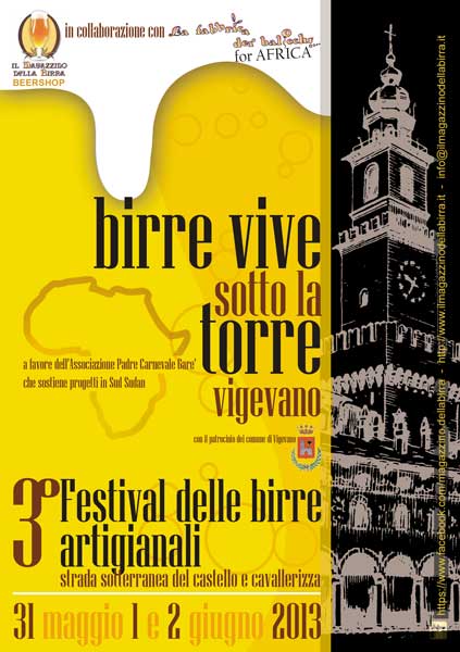 31 maggio - 2 giugno 2013: 3° Festival delle Birre Artigianali a Vigevano