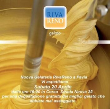 Rivareno inaugura a Pavia la 15° gelateria - Sapori News 