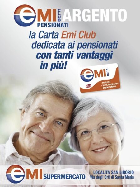 Al supermercato EMI di Civitavecchia sconti per i pensionati