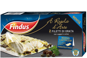 Nuovi Filetti di Orata con capperi e olive da Findus