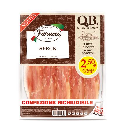 DA FIORUCCI Q.B. QUANTO BASTA, la nuova linea di salumi affettati pronti da gustare, senza sprechi! - Sapori News 