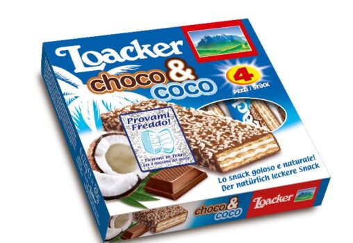 “CHOCO&COCO” di LOACKER, E' SAPORE DELL’ANNO 2013, DA GUSTARE FREDDO DI FRIGO. - Sapori News 