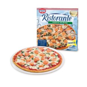 Pizza Ristorante cameo al salmone