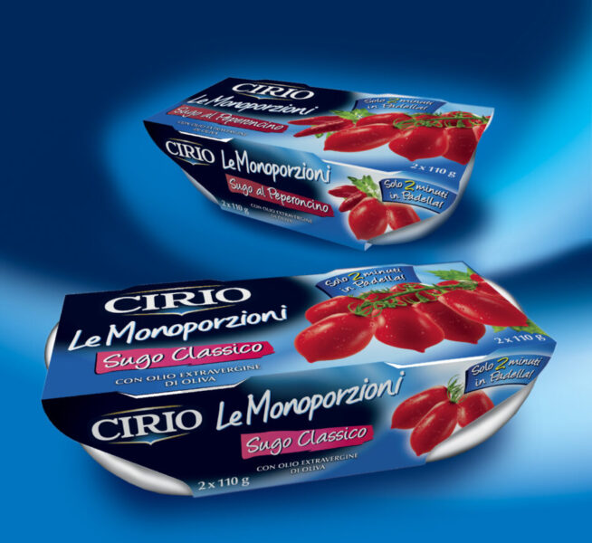 Le monoporzioni di Cirio, tre ricette mediterranee per tre sughi monodose - Sapori News 