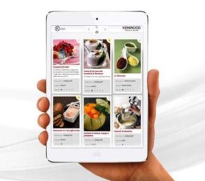 “Ricettario kclub”: la nuova app kenwood per chi ama sperimentare in cucina. gratuita e semplice da usare