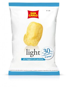 Nuovissime Patatine Light San Carlo: meno grassi, meno calorie, ma ... più gusto! - Sapori News 