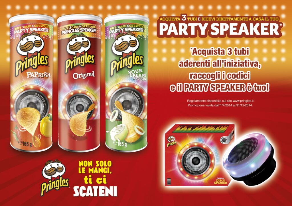 Pringles e le casse musicali Party Speakers - Sapori News 