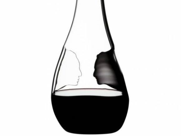 Decanter Black Tie Face to Face di Riedel Crystal, quando il vino è ... da innamorati! - Sapori News 