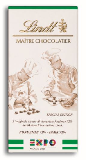 Da Lindt esclusiva Special Edition di tavolette di cioccolato dedicata ad Expo Milano 2015 - Sapori News 