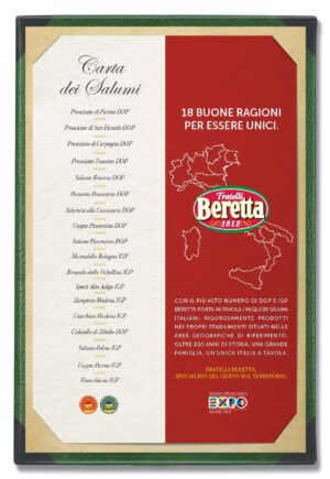 Il Salumificio Beretta sponsor ufficiale salumi Expo2015