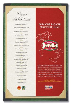 Il Salumificio Beretta sponsor ufficiale salumi Expo2015