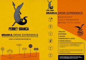 Branca Drink Experience: sei incontri a Milano con i migliori bartender
