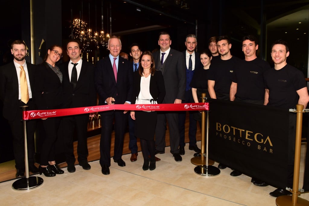 Bottega apre a Birmingham un Prosecco Bar - Sapori News 