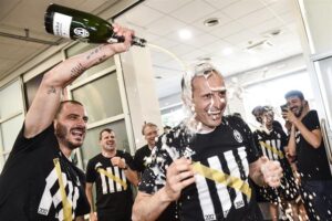 La Juventus per festeggiare il 34° scudetto brinda con Ferrari Trentodoc