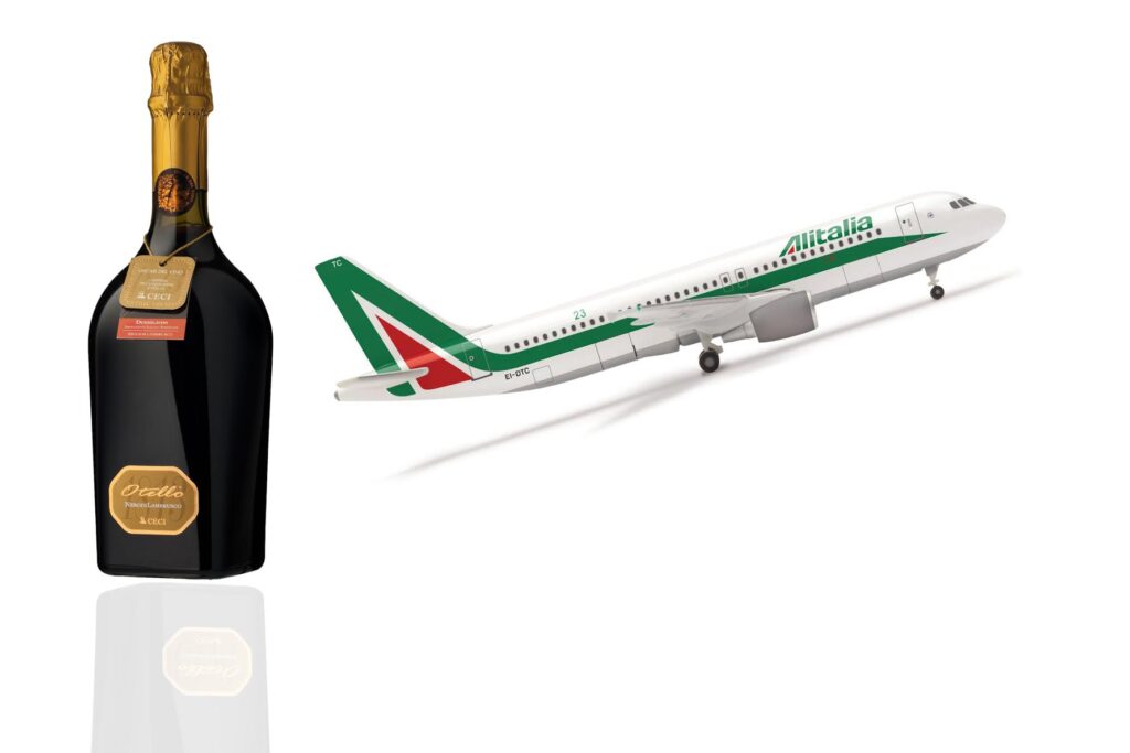 Otello NerodiLambrusco 1813 vola con Alitalia - Sapori News 