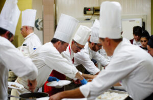 Sapori di mare e di monti protagonisti dello show cooking della Festa Nazionale del Cuoco