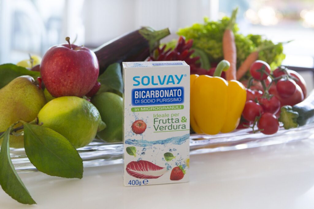 Solvay Frutta & Verdura, il nuovo Bicarbonato in microgranuli