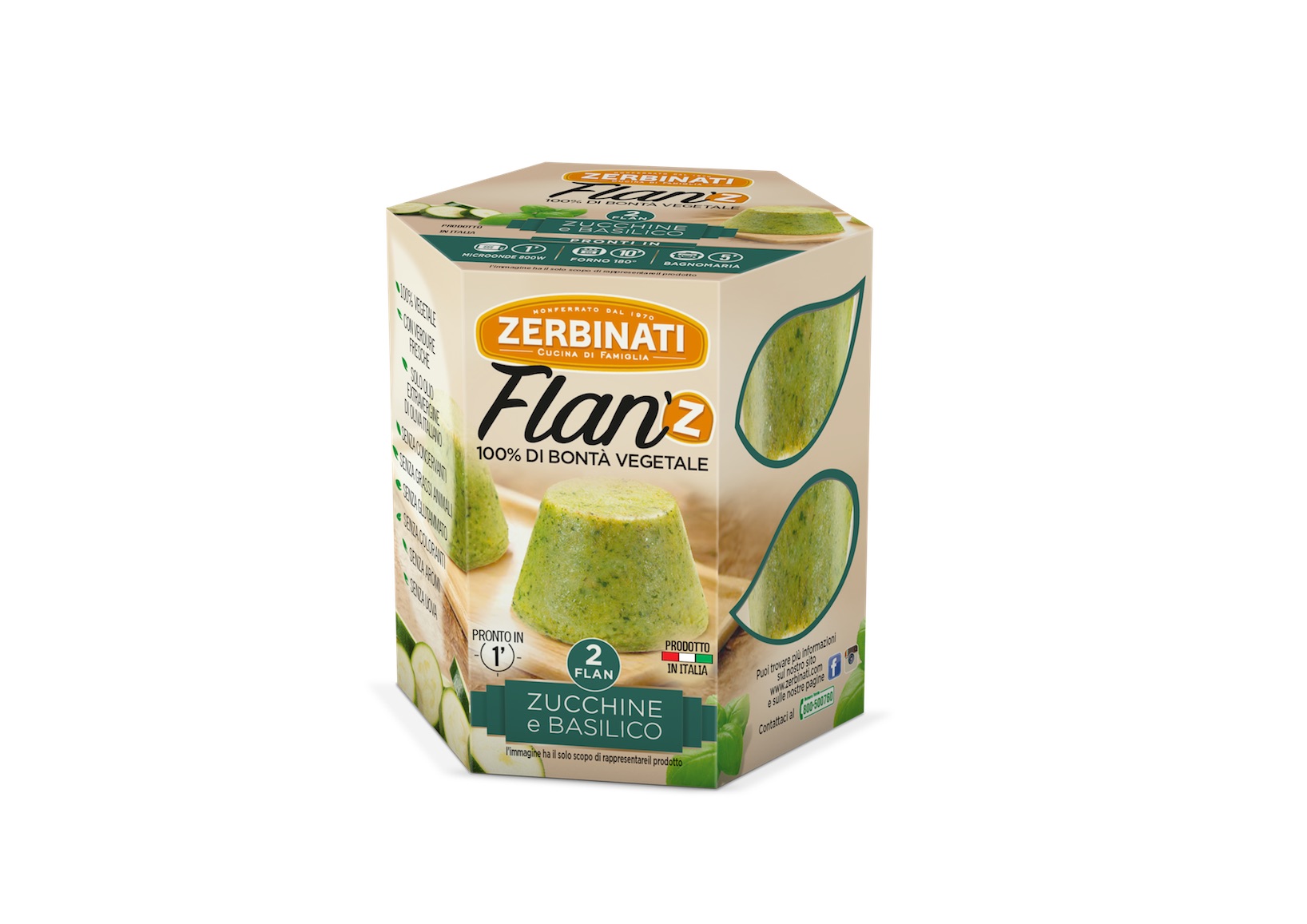 Flan’Z  Zerbinati, i tortini tutti vegetali che innovano la cucina tradizionale - Sapori News 