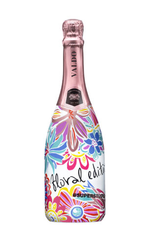 Floral Edition di Valdo, la bottiglia floreale di ottimo spumante rosè  DOCG - Sapori News 