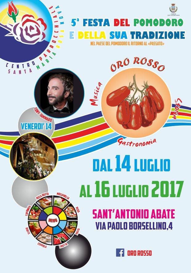 Dal 14 al 16 luglio una kermesse esclusivamente dedicata all’”Oro Rosso” - Sapori News 