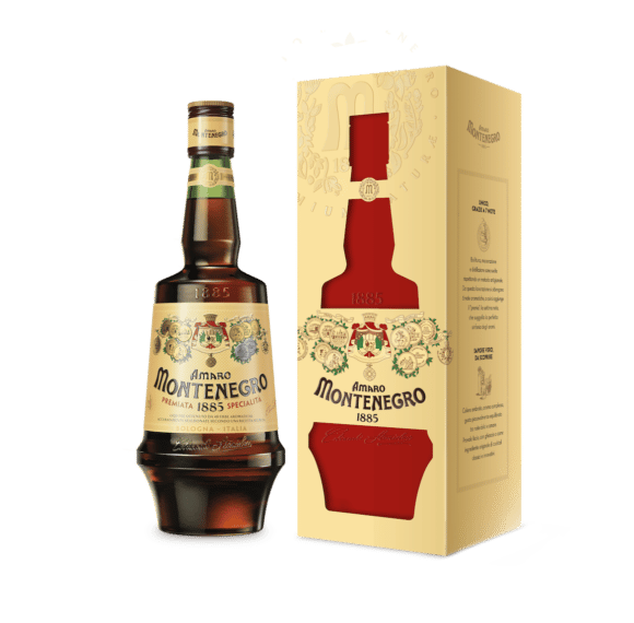 Nuova bottiglia Amaro Montenegro nel  gift pack per le festivita' natalizie - Sapori News 