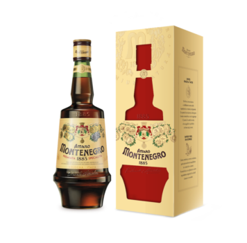 Nuova bottiglia Amaro Montenegro nel  gift pack per le festivita' natalizie - Sapori News 