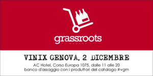 Vinix Grassroots Market a Genova sabato 2 Dicembre