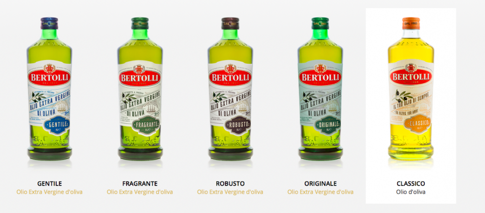 Il rilancio di Bertolli l’olio d’oliva più venduto al mondo
