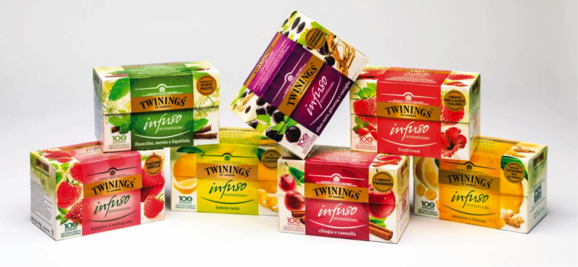 Smith Lumen firma il restyling della linea di Infusi Twinings