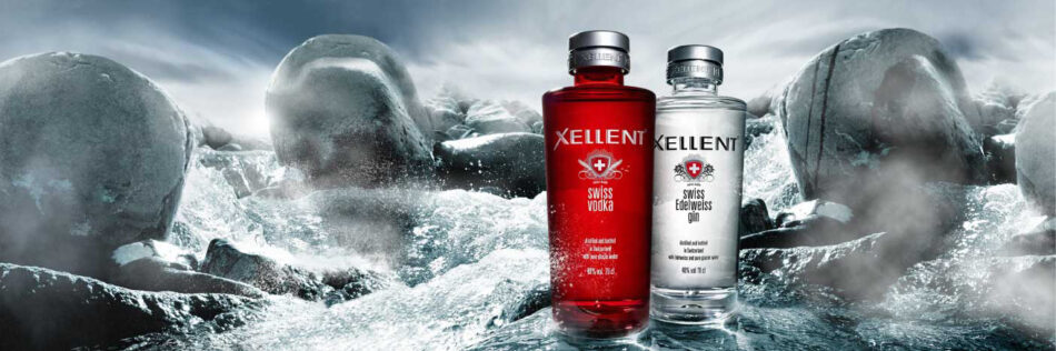 XELLENT Swiss Vodka, la vodka eccellente con acqua del ghiacciaio. Cristallina e 100% naturale