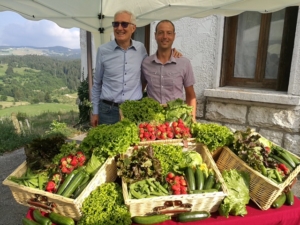 Nel menù di Naturalmente a Milano le verdure e la frutta biologica de La cattedra di Asiago