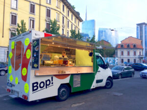 Bop!, il truck che propone ottimo cibo healty con ingredienti di stagione
