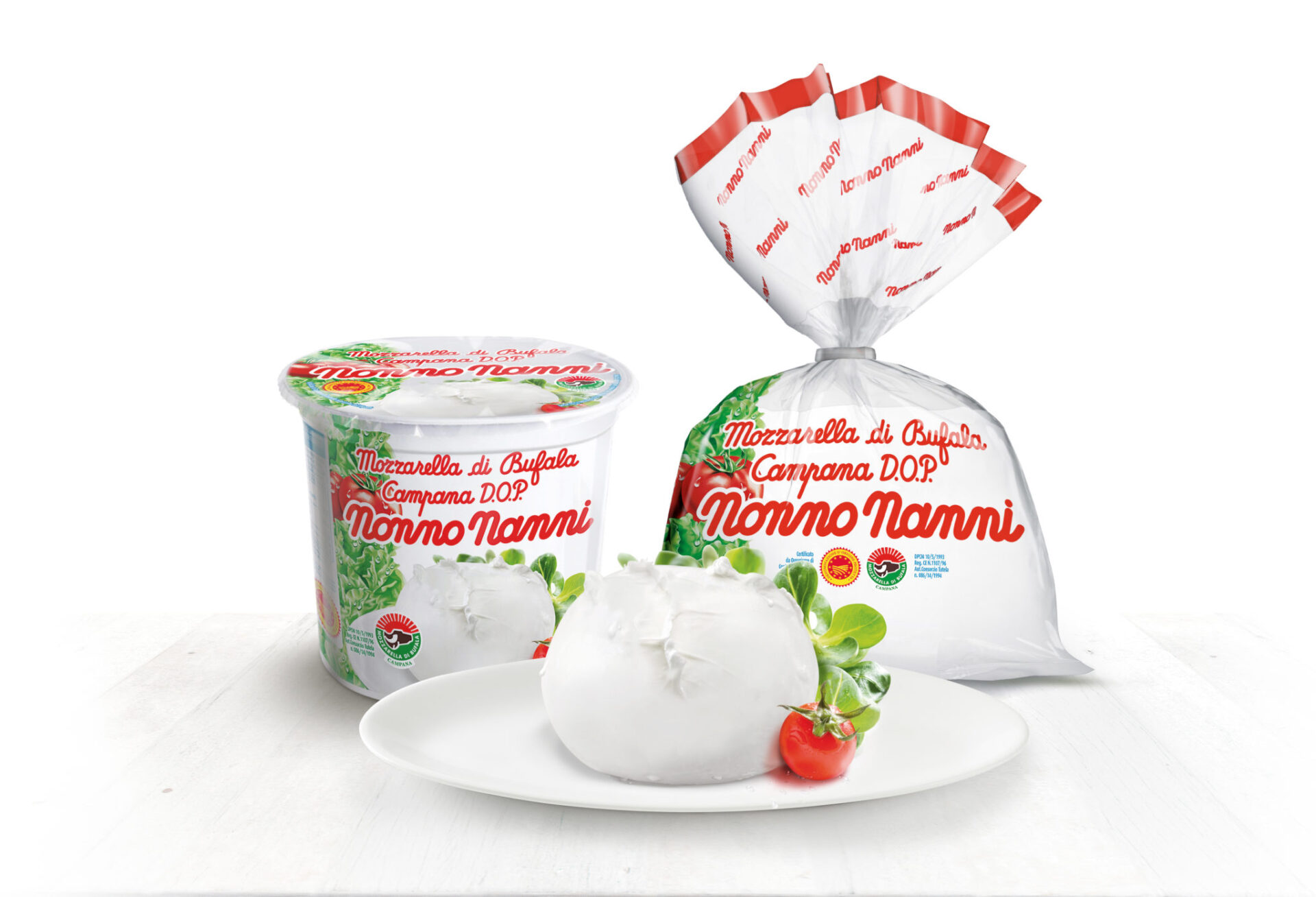 Novità Nonno Nanni: arriva la Mozzarella di Bufala Campana D.O.P.!