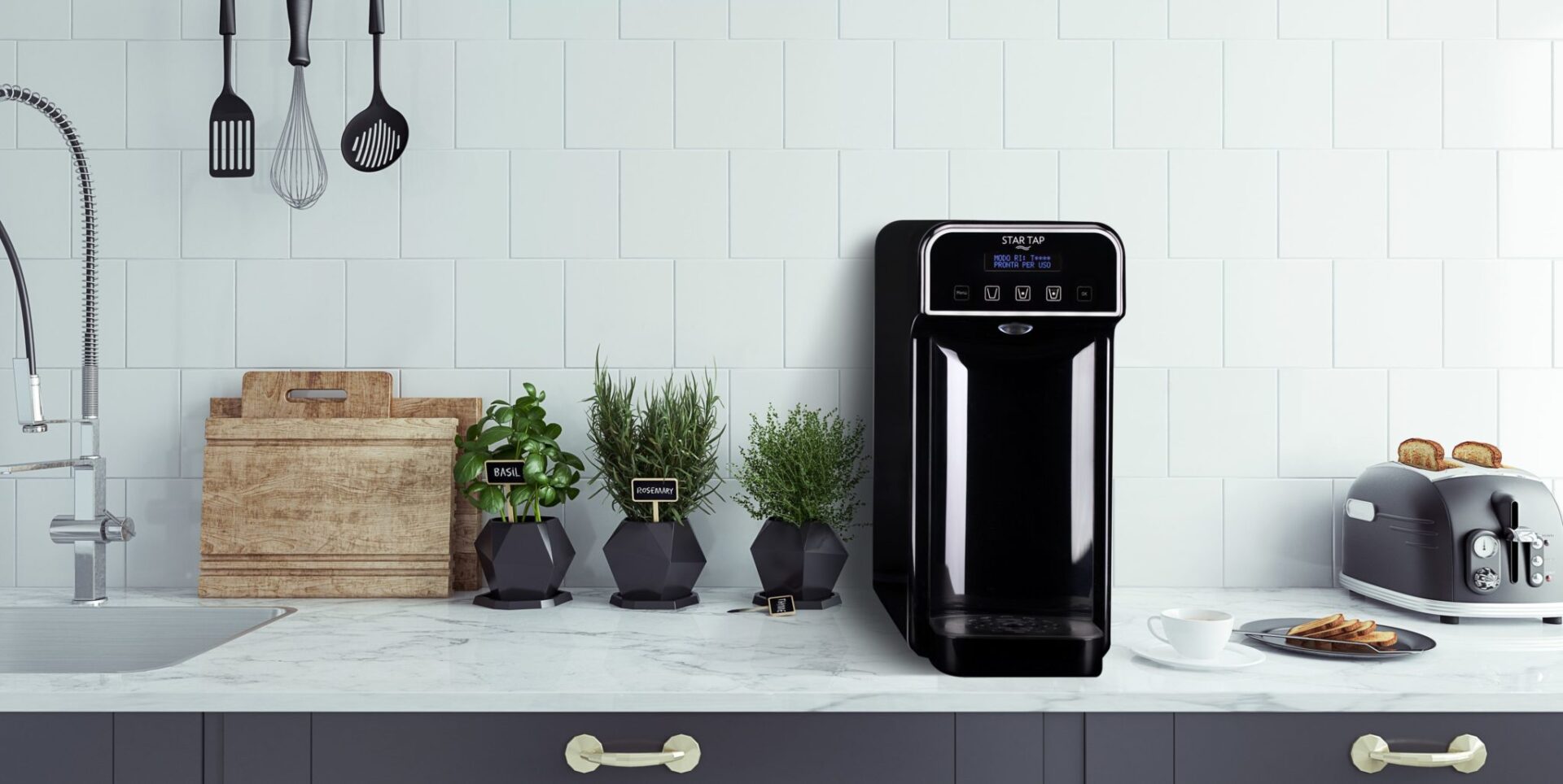 STAR TAP, il nuovo Frigo Gasatore  elegante e compatto - Sapori News 