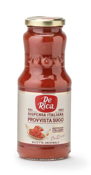 Provvista Sugo De Rica, l’intenso sapore del pomodoro italiano appena colto - Sapori News 