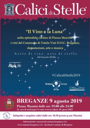 Calici di stelle 2019: a breganze si brinda con i vini della doc