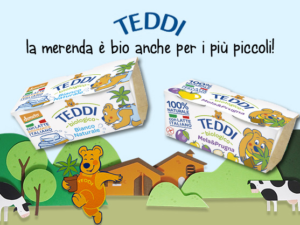 Teddi di Scaldasole nuovo nei gusti, nella ricetta e nel pack. Sempre buonissimo e biologico