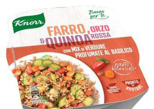 Knorr lancia le insalate di cereali Buono per Te