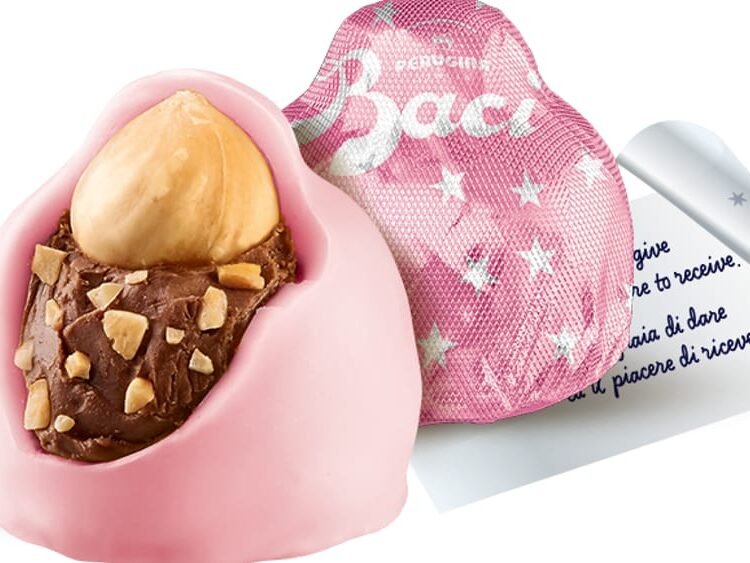 Nasce il cioccolatino Bacio Rosa in Limited edition