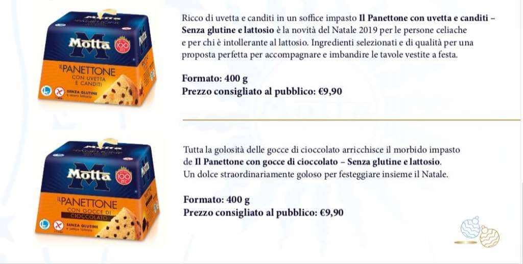 Il Natale Motta non rinuncia al gusto con i prodotti "senza" - Sapori News 