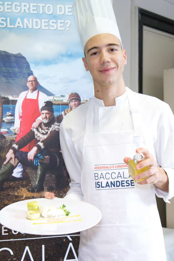 Baccalà Islandese, è di Torino lo chef giovane dell'anno 2019 - Sapori News 